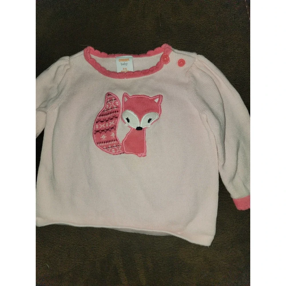 Gymboree layette line baby‎ fox top and pants size 3 6 months